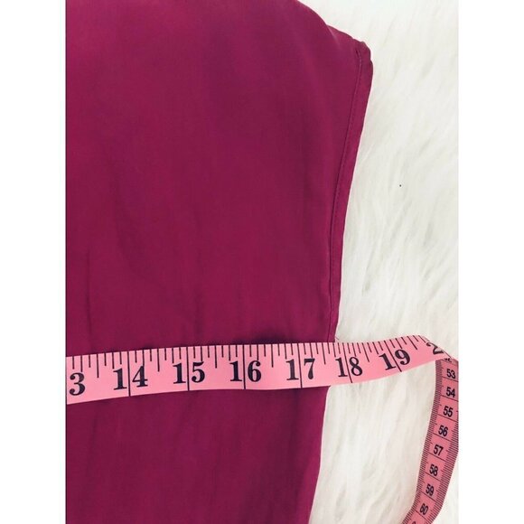 Madison Marcus Mini Dress Size XS Womens 100% Silk Deep V Neck - Picture 5 of 5